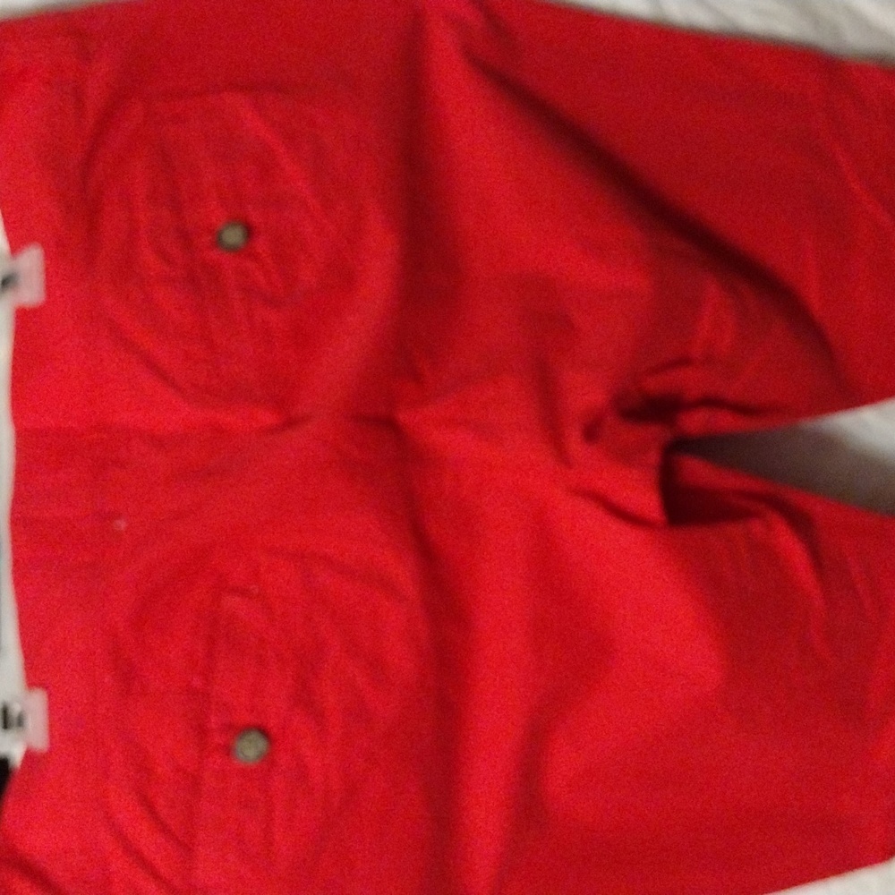 2 / 8 Old Navy, Business Causal and Chic women straight leg cotton pants in red. - Picture 5 of 8